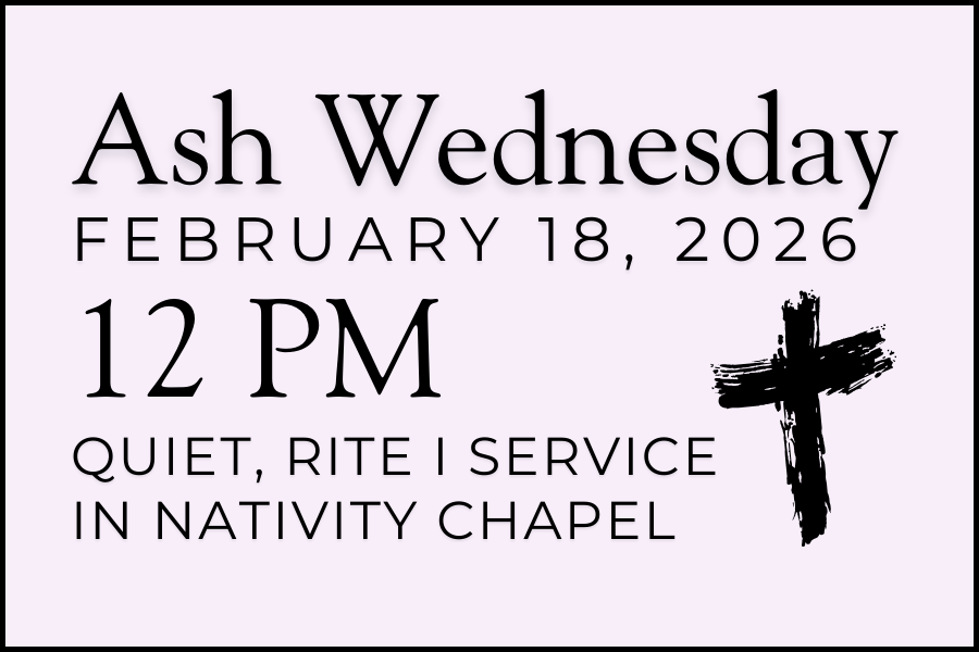 Ash Wednesday Service - 12 PM