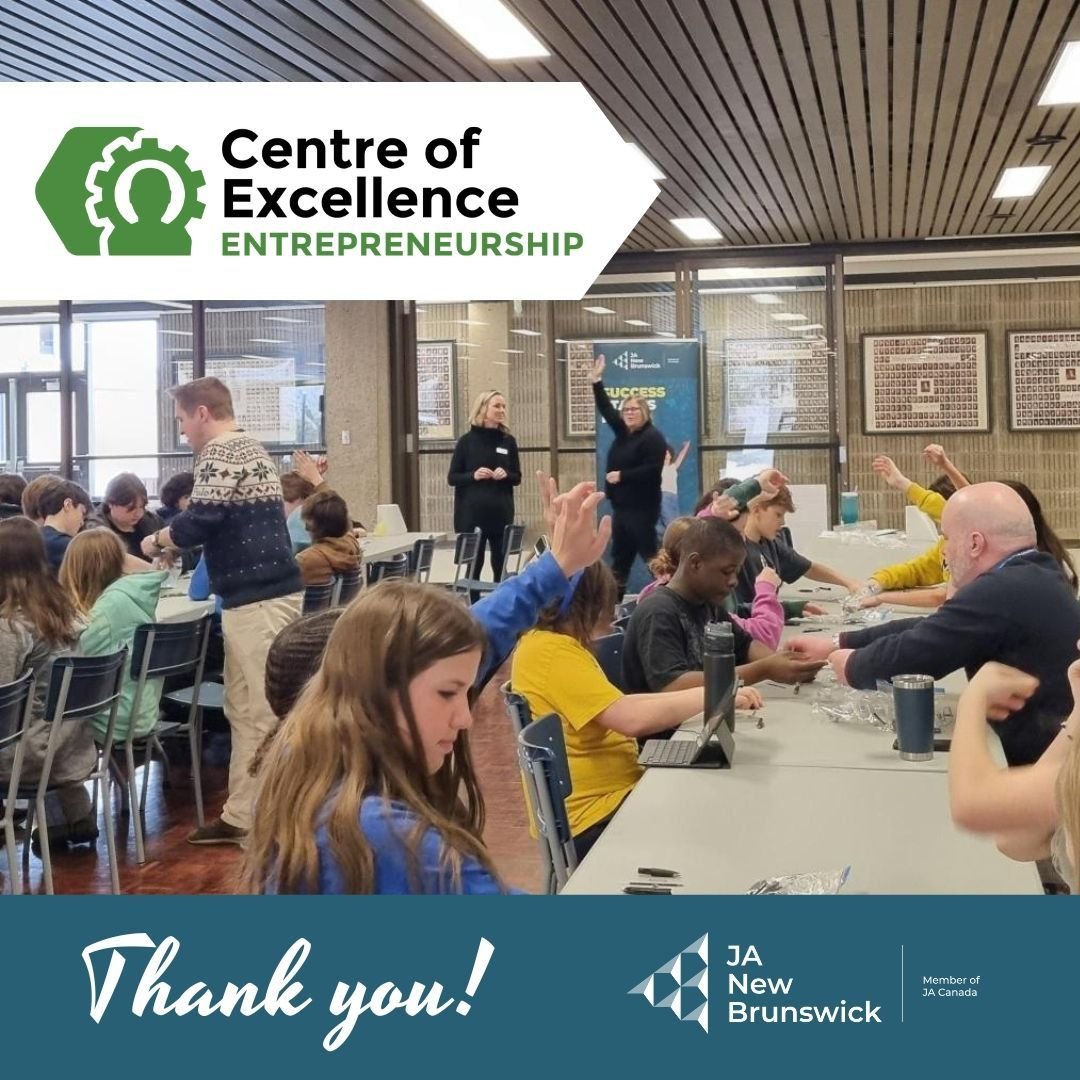 We are so proud of the work we continue to do with @nb.coe! Engaging more students in all four corners of the province with engaging, hands on activities has been an incredible experience and we look forward to more! 🚀

#successstartshere #weareJANB