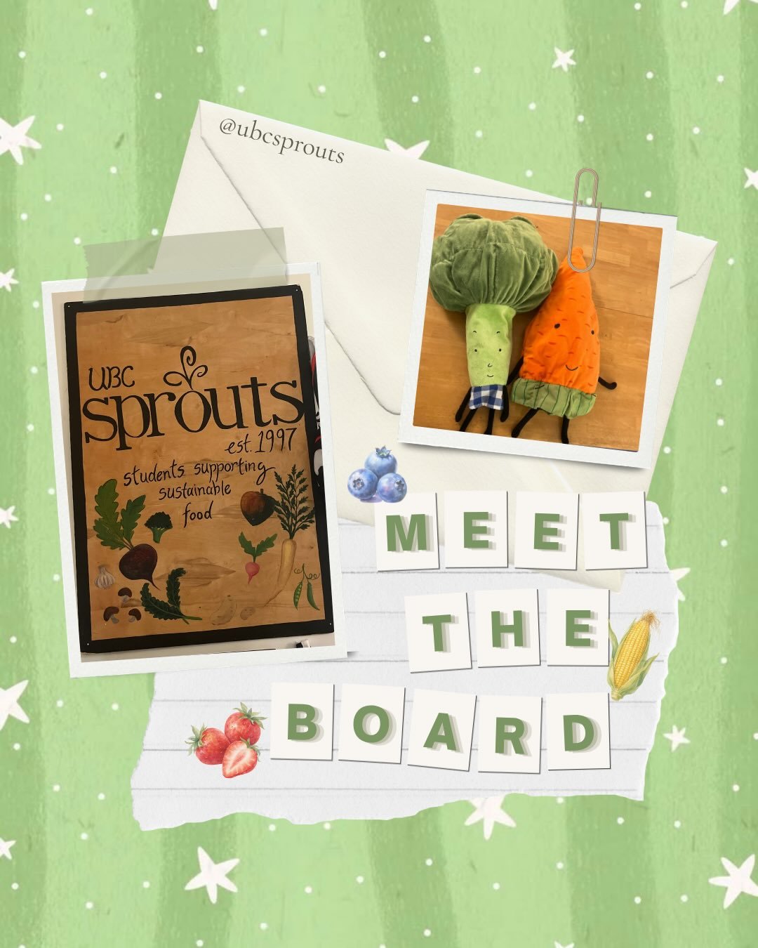 Introducing the Sprouts board for 26/27! 🌱🫶 

(This is part 1 💚)

Meet our&hellip;

🥗 Community Eats Co-Coordinators

🍎 Community Fridge Co-Coordinators

🛠️ Space and Maintenance Manager