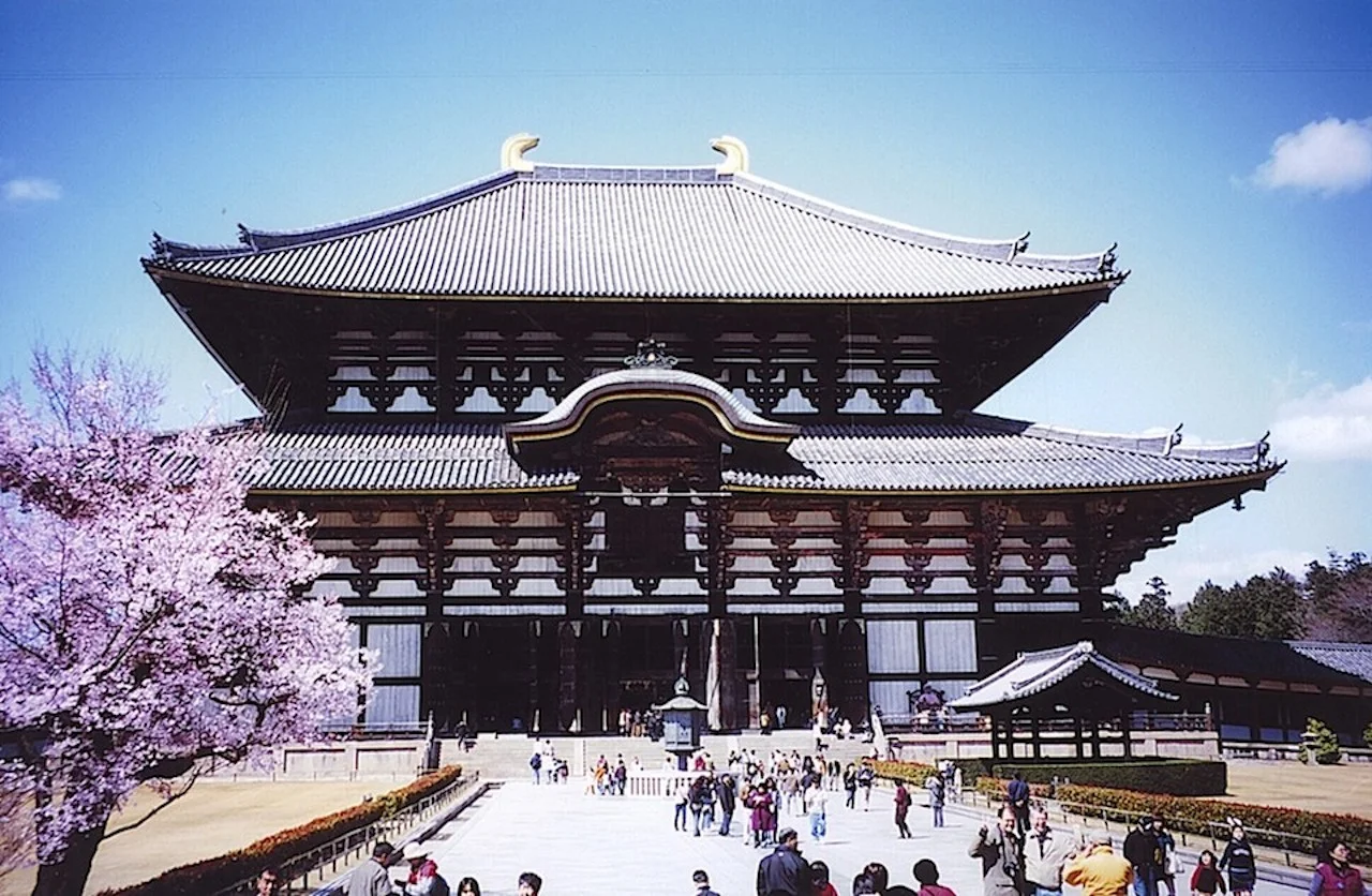 1-10 Todaiji in Nara. Founded in 752 as the head of the provincial temple system