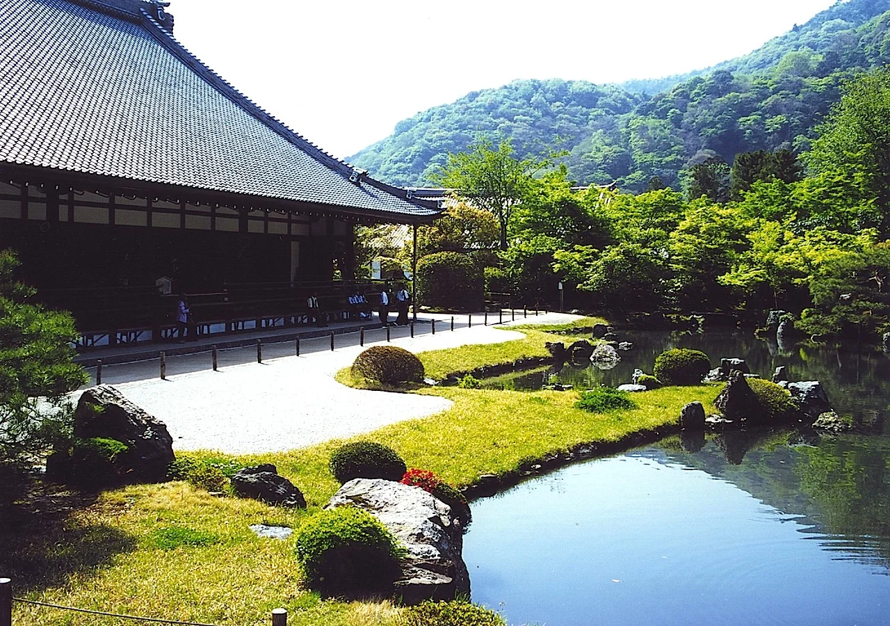 1-36 Tenryuji in Kyoto, 1345. One of the great five Zen temples of Kyoto.