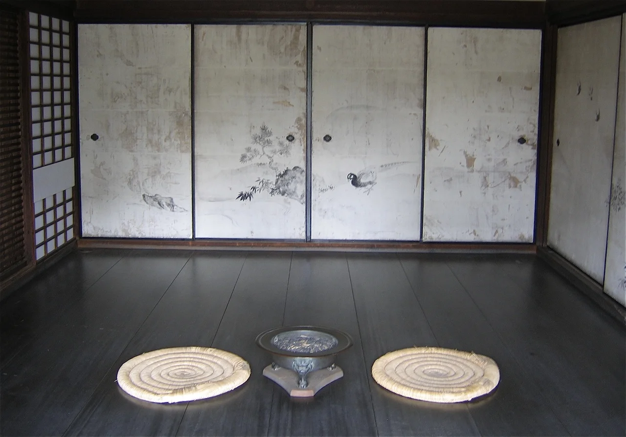   1-38  Interior at Kinkakuji  