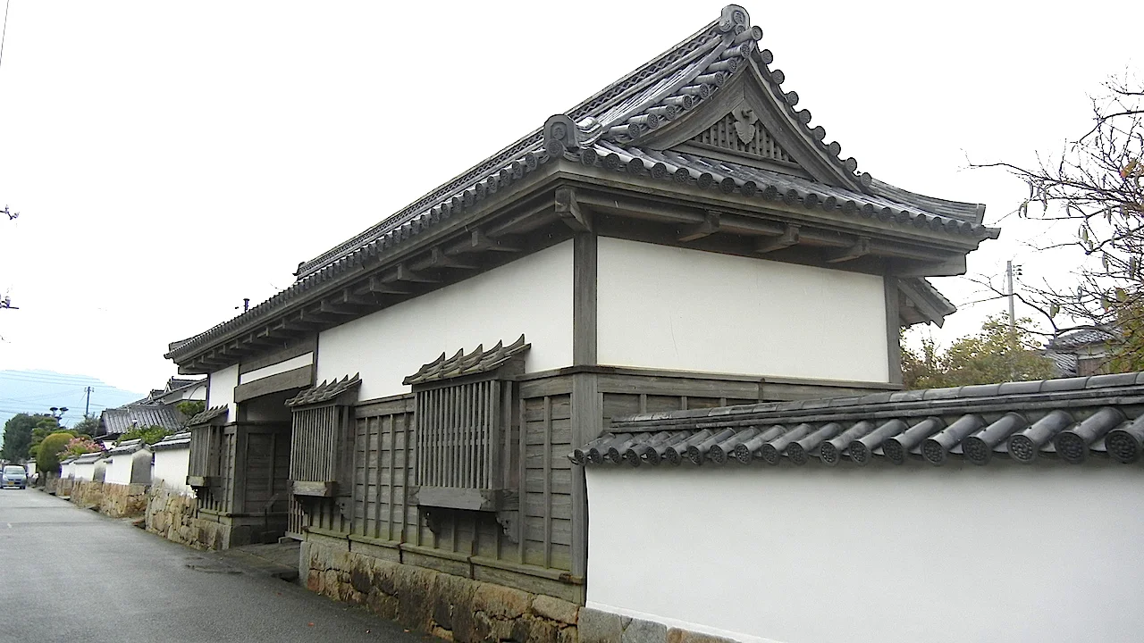  4-23  Samurai residential area in the city of Hagi  