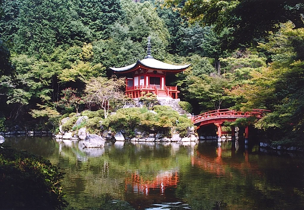 7-9 Pond garden at Daigoji, a Shingon temple in Kyoto