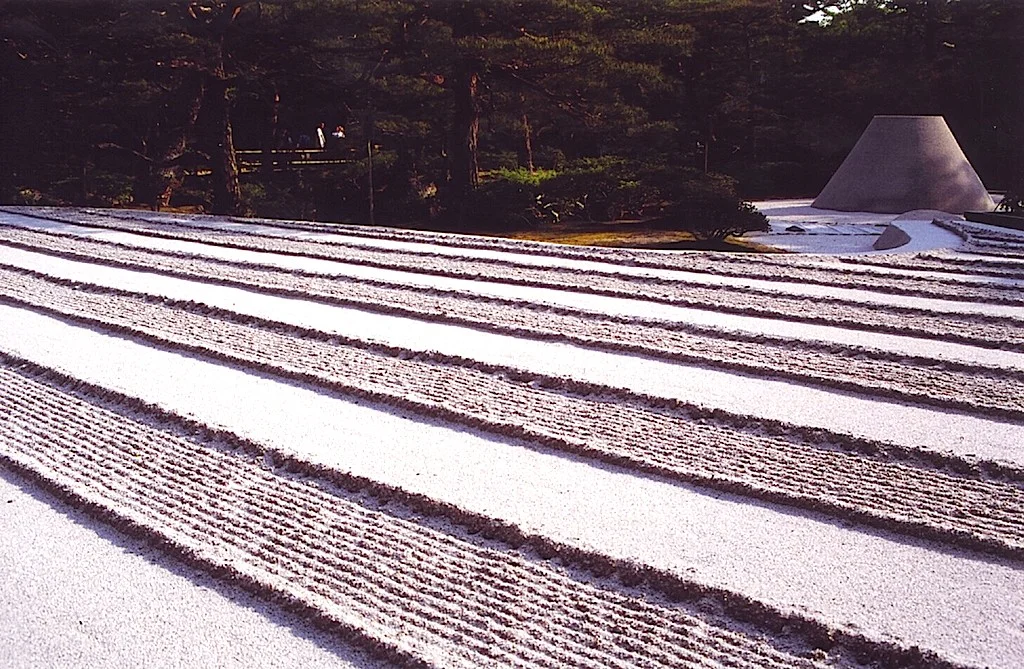 8-5 Dry landscape garden at Ginkakuji in Kyoto
