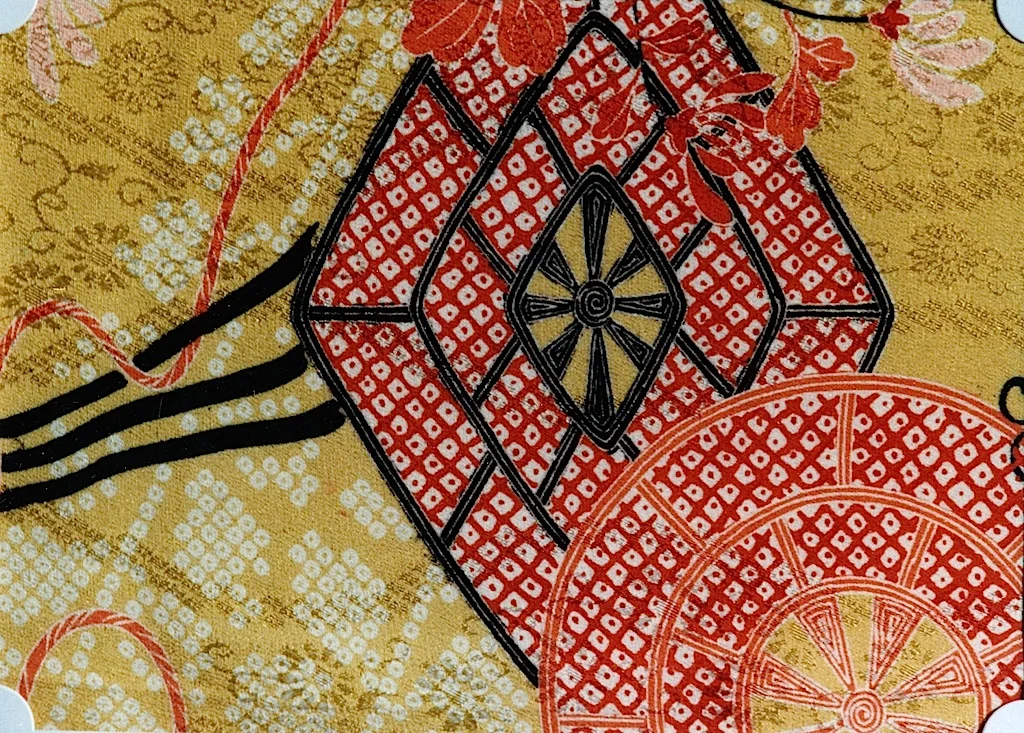 13-3 Senren kimono material is suitable for young women.