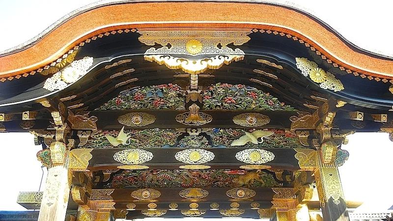 3-13 Entrance to Nijo Castle Palace, Kyoto