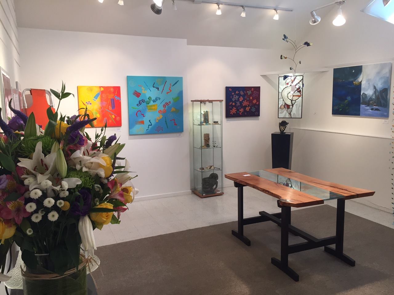  A quick pic before the crowds.