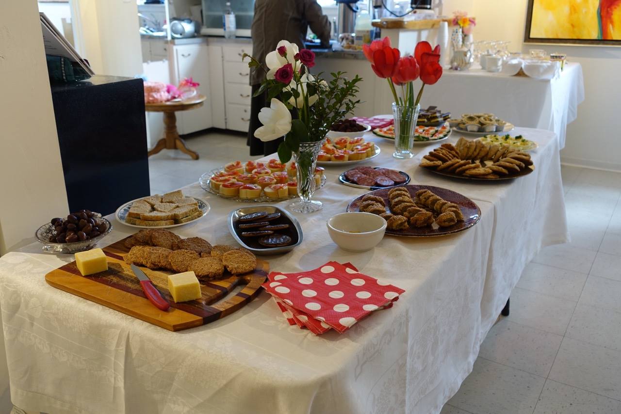 Lovely sweets and savouries.