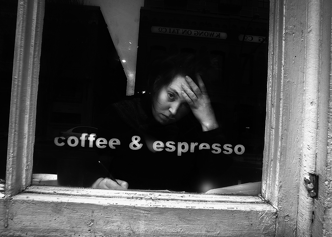 BILL MACPHERSON- "Espresso" photograph, 8 x 12 $100