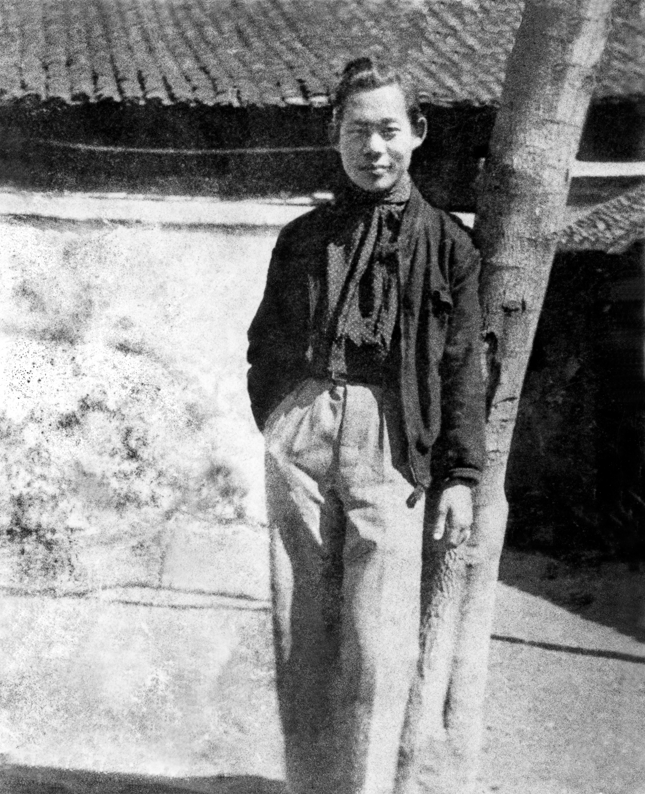 Zao Wou-Ki à l’École des beaux-arts de Hangzhou, 1935. Droits réservés