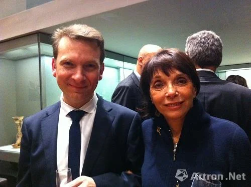 Eric Lefebvre, directeur du musée Crenusschi et Francoise Marquet-Zao