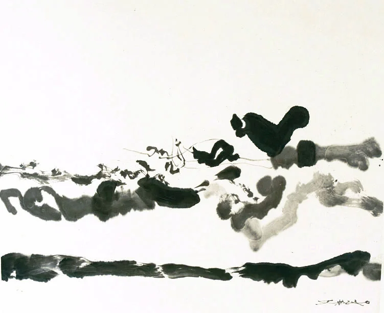 Zao Wou-Ki, 2005, China ink on paper