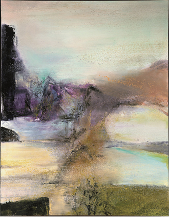 Zao Wou-Ki, 29.04.88, 1988. All rights reserved. © Zao Wou-Ki - 2015, ProLitteris, Zurich. 