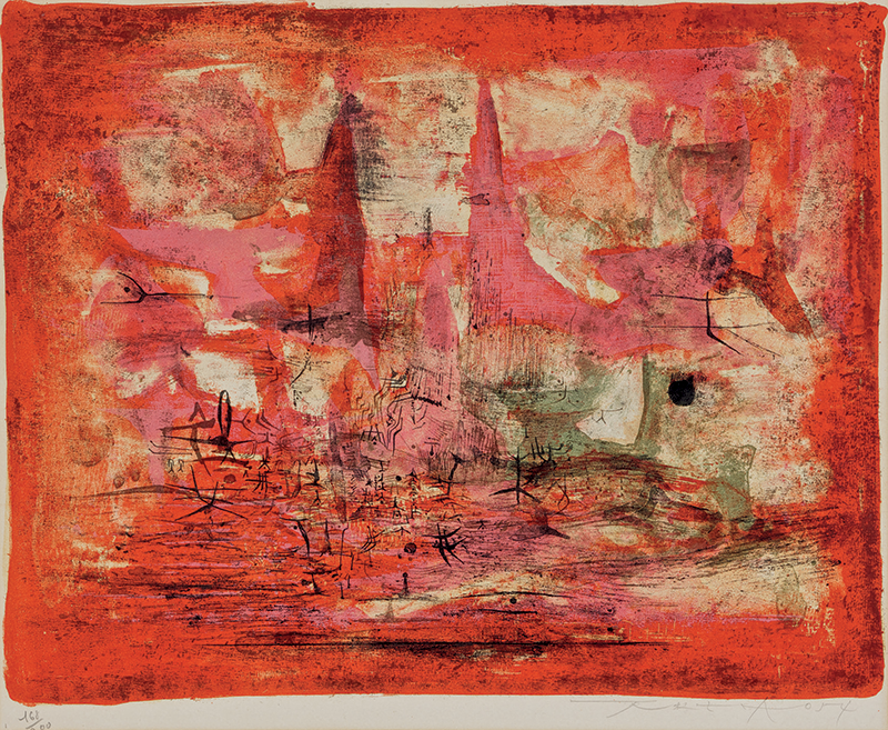 Embrasement, 1954