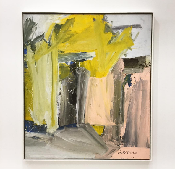 Willem de Kooning, Door to the River (1960), via Art Observed