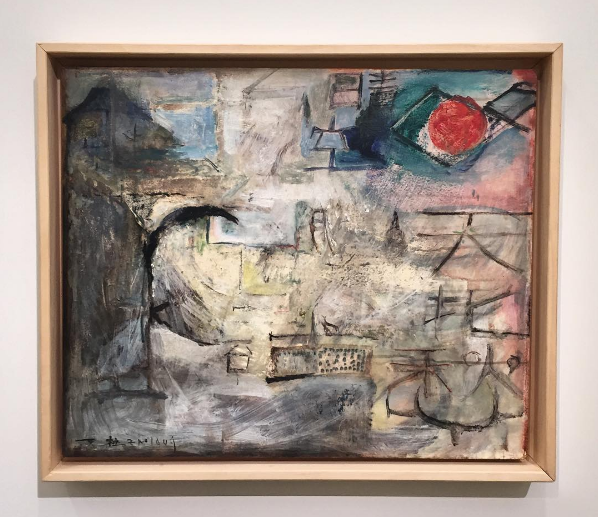 Zao Wou-Ki, Untitled (1949), via Art Observed