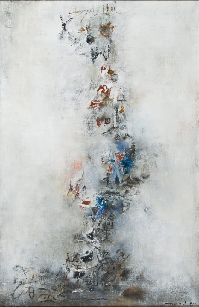 Fig 2. Marronnier (Chestnut), 1955. Oil on canvas, 39 1/2 x 25 1/2 in. (100.3 x 64.8 cm). Picker Art Gallery, Colgate University. Gift of Harvey Picker ’36, 1994.2.4