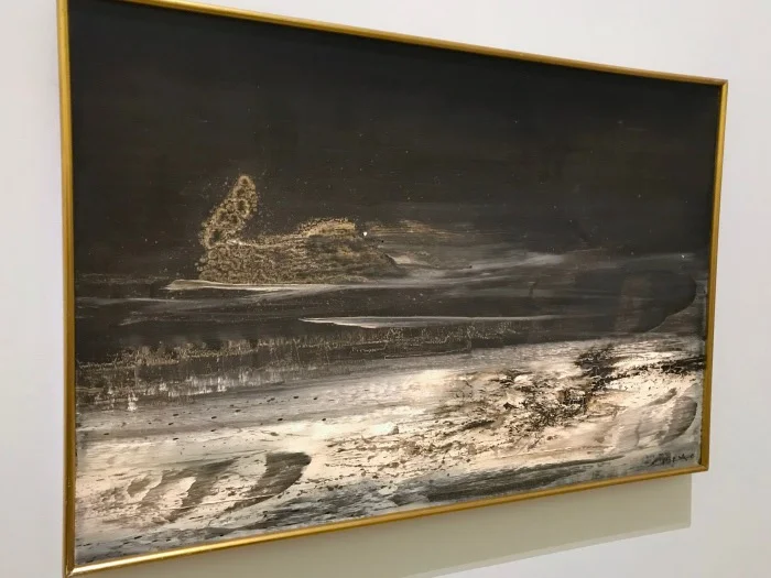 Zao Wou-Ki, Hommage à Henri Michaux, 1963