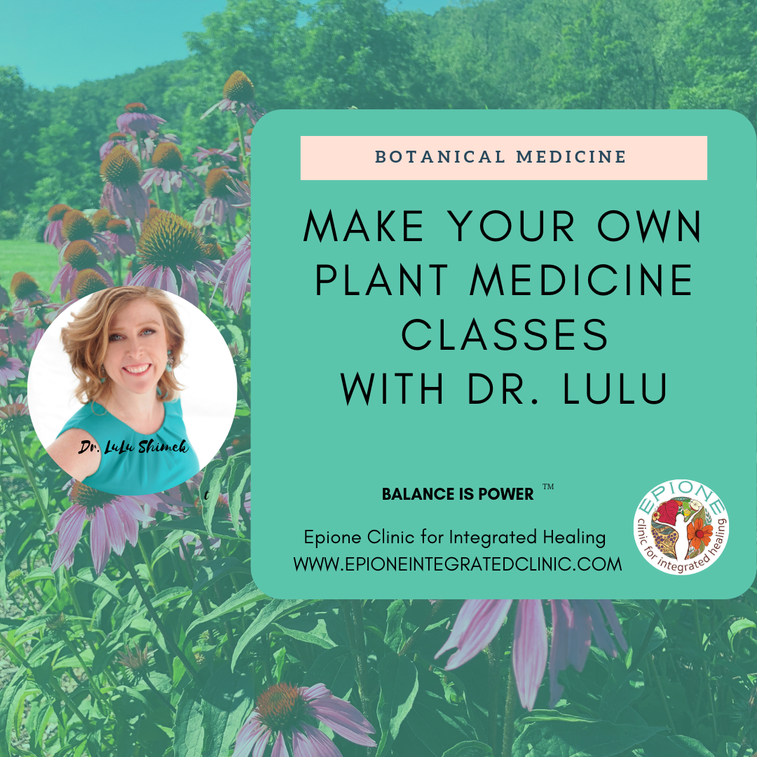 Botanical Medicine Class with Dr. LuLu  - DIY BALANCING THE THYROID - TEAS