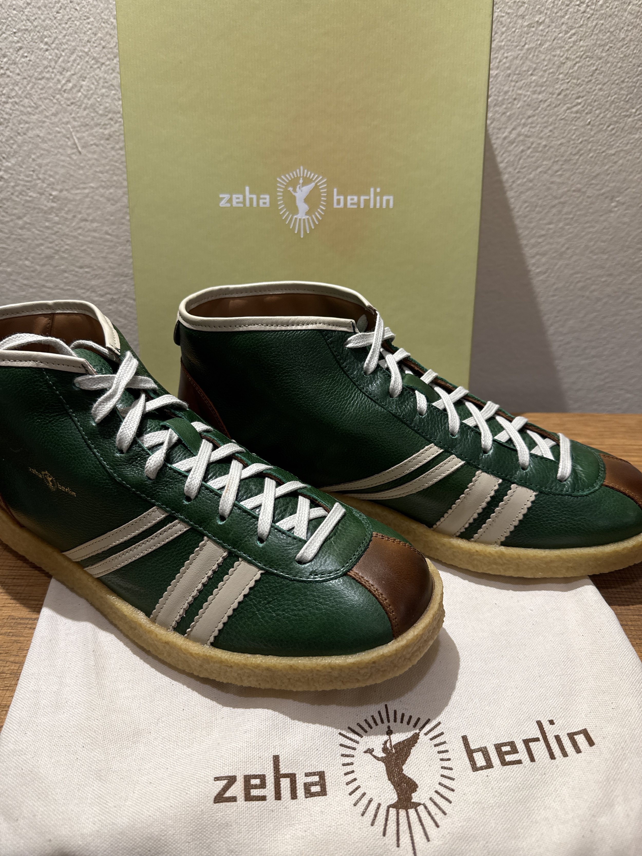 Zeha Berlin Trainer 42 Grün Neu