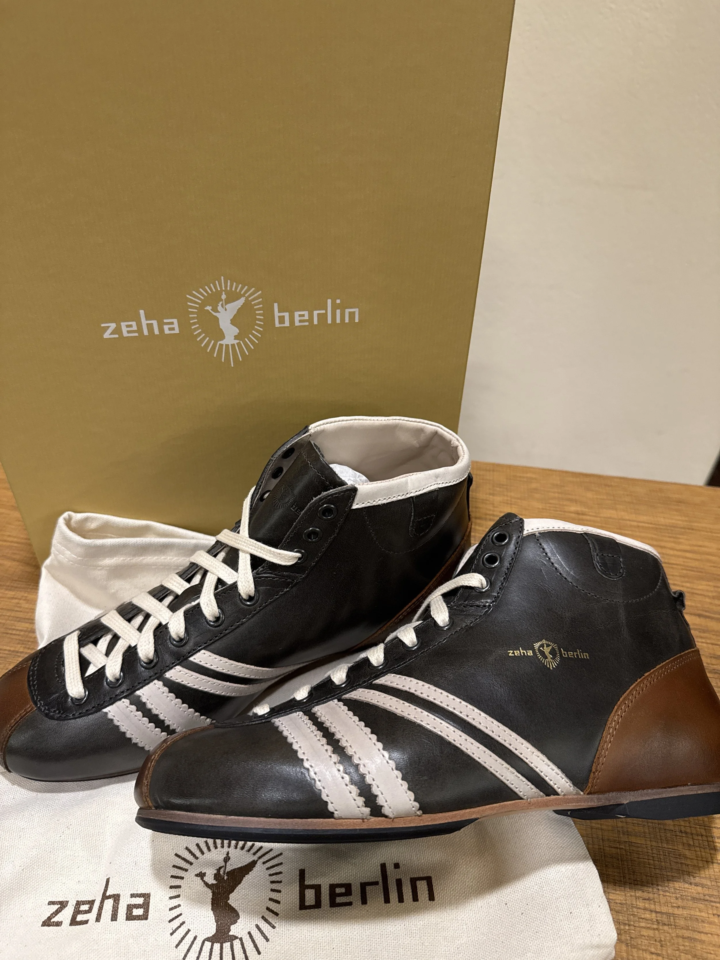 Zeha Berlin Derby 39 Grau - Petrol Neu