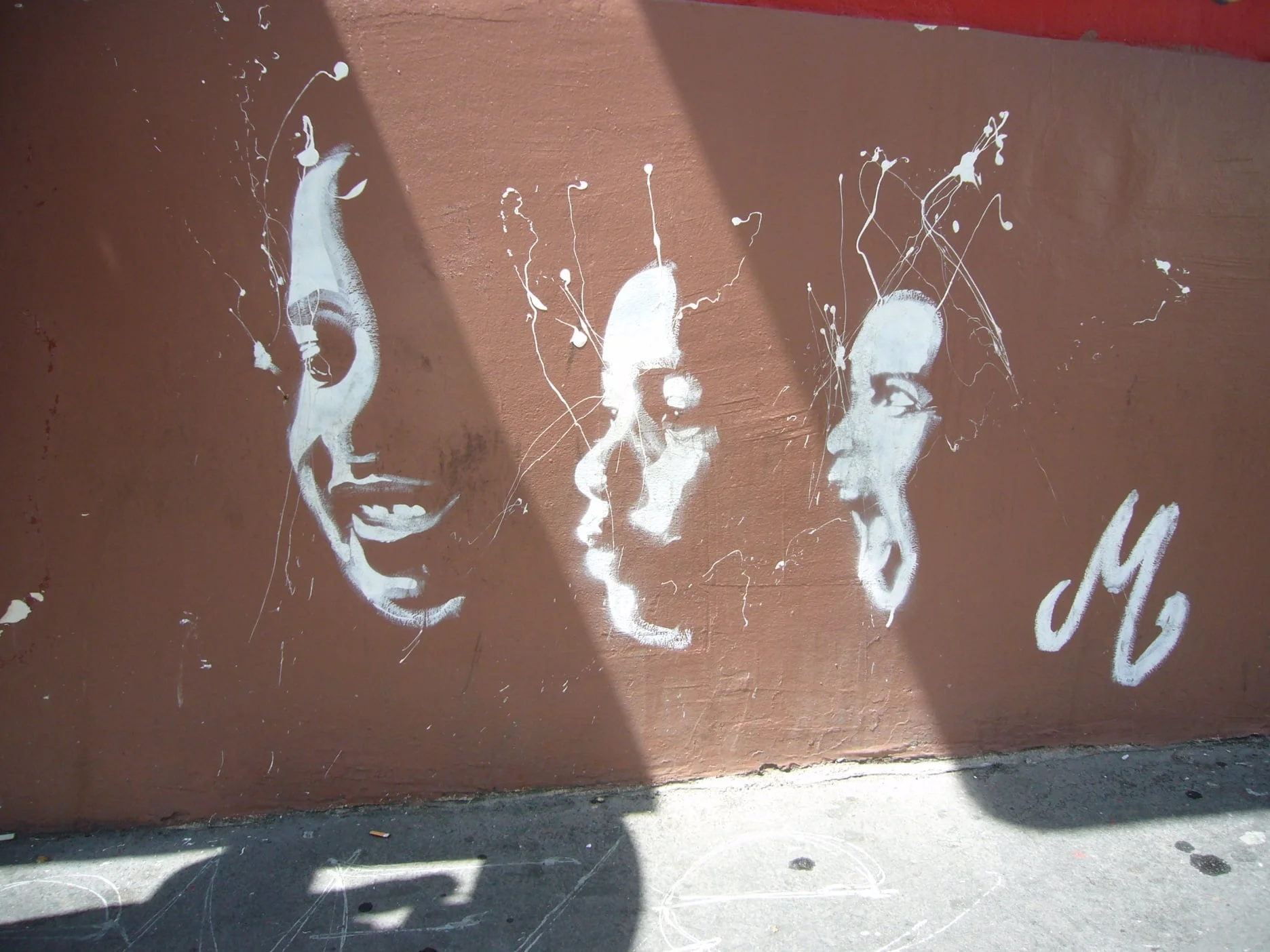 street art in Montmartre, Paris, France, summer 2011