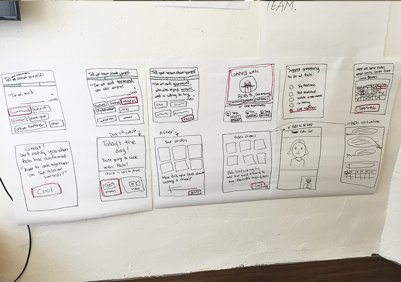 The final version with user feedback incorporated that we presented.