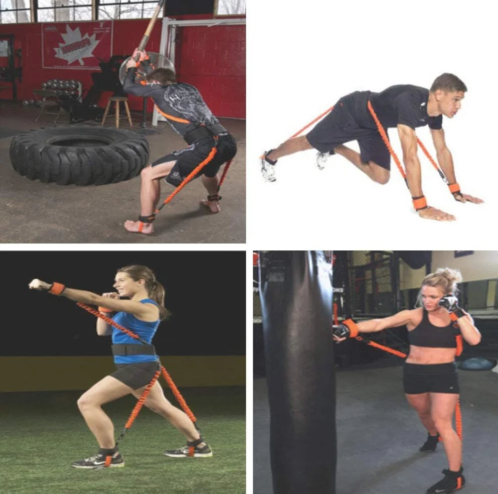 Elastic Band Resistance Band Punching Exercises Boxing Mma