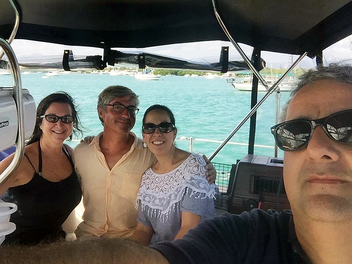 Deb, Pete, Nixaly, and Fernando
