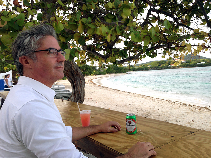 HOW DID IT TAKE US FOUR MONTHS TO REALIZE THERE WAS A BEACH BAR RIGHT BEHIND OUR OFFICE?