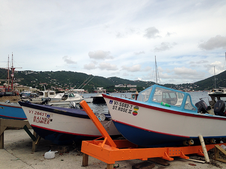 Fishing boats in Frenchtown