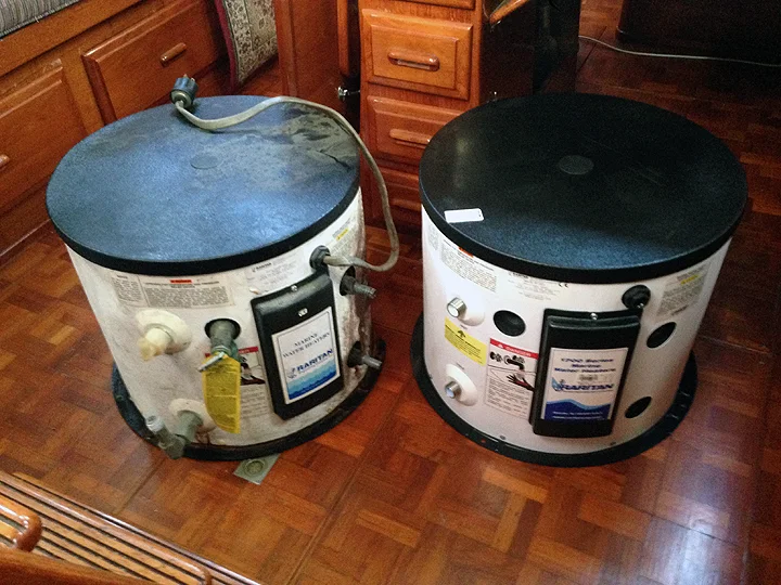 Out with the old.  In with the identical.