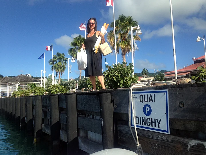 Frenchin' it up in Marigot!