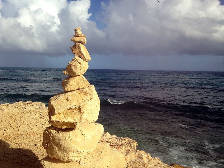 My first cairn!