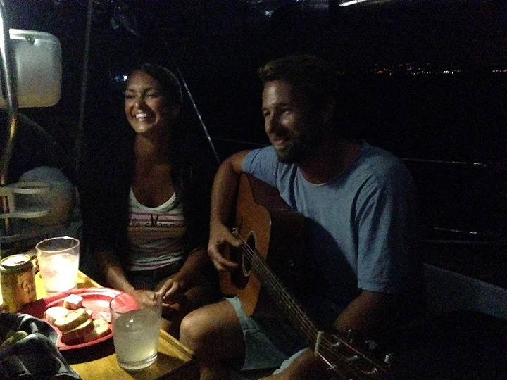 Farewell evening with S/V Kairos