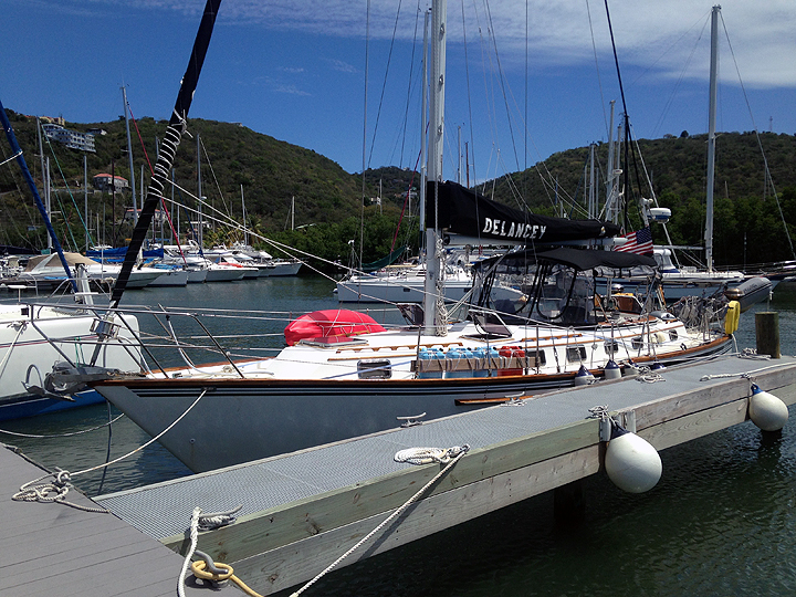 Safe and sound in Compass Point Marina