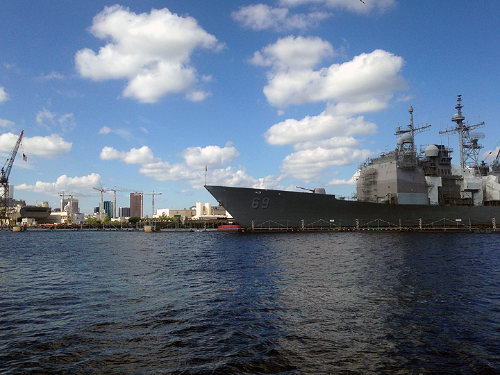 US Navy Yard, Norfolk, Virginia