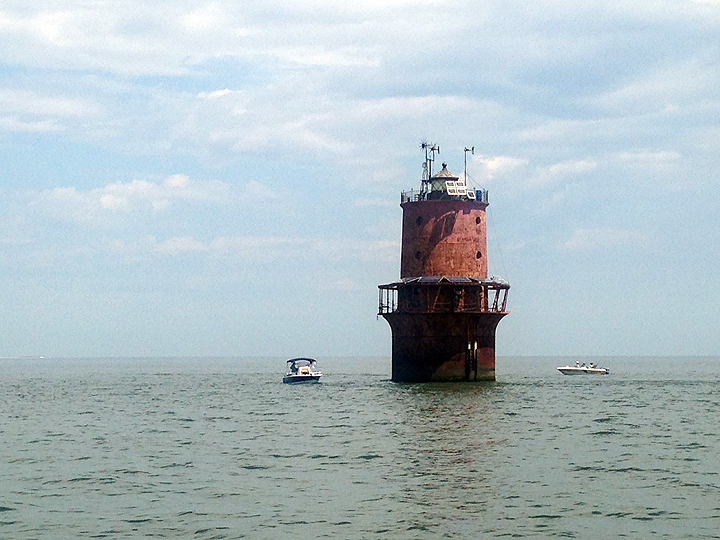 Thimble Shoal Light, lower Chesapeake