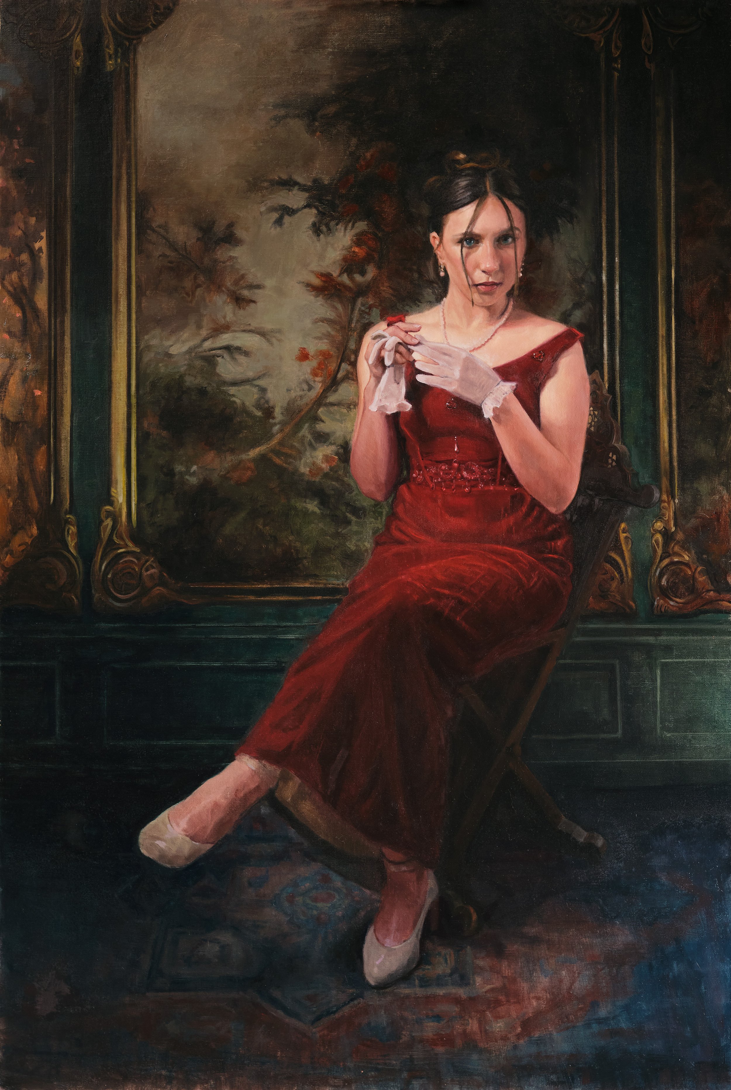 Colette in Red