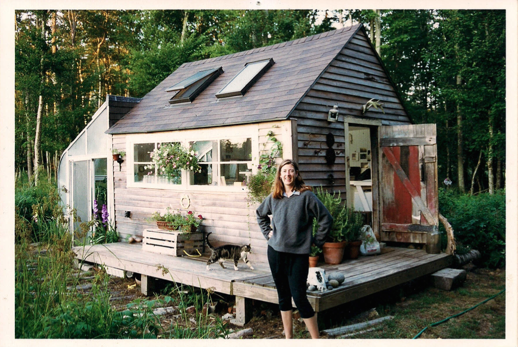 Lisa's original lobsterman shack jewelry studio on Great Cranberry Island