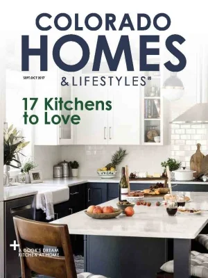 Colorado Homes & Lifestyles magazine cover
