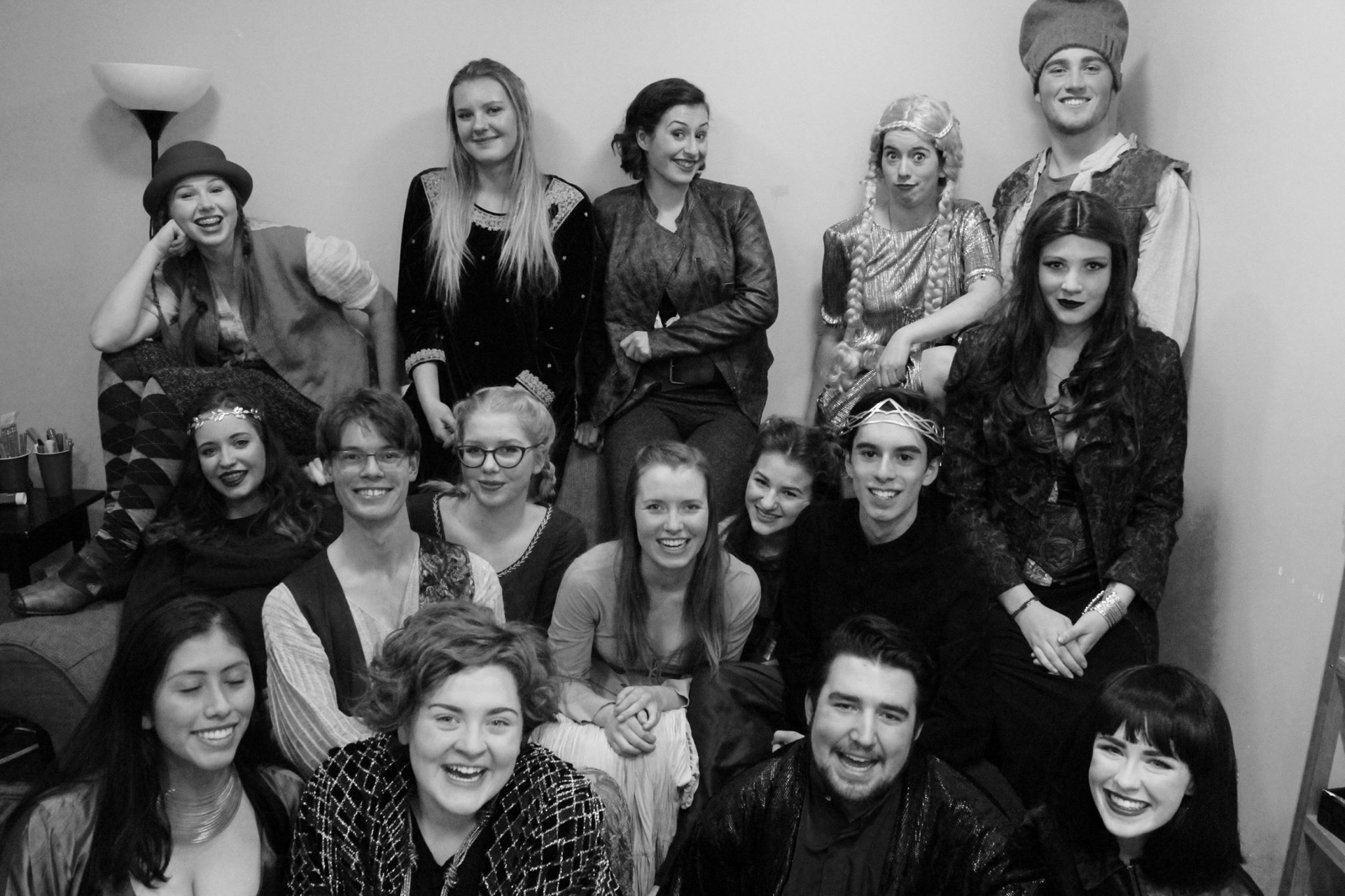 The cast of Dirty Laundry: The Young Company - "Game of Soaps"
