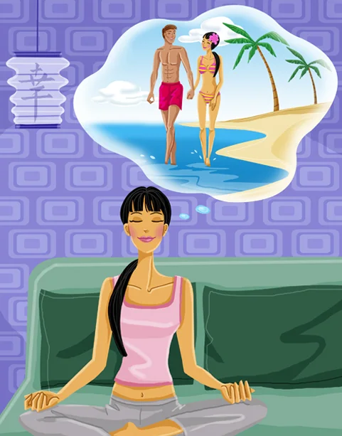 Editorial Illustration For Bridal Guide Magazine