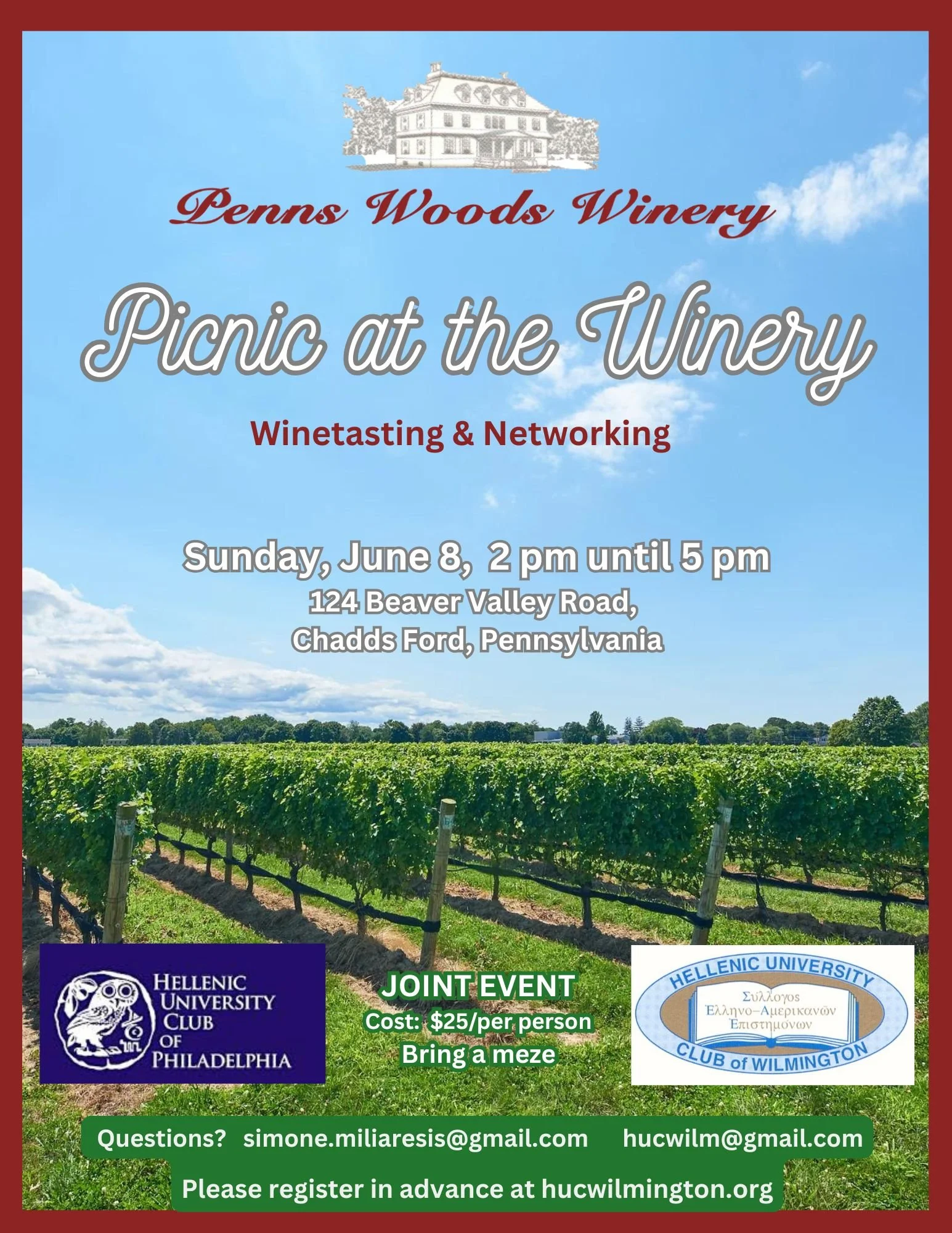 Summer Social at Penns Woods Winery