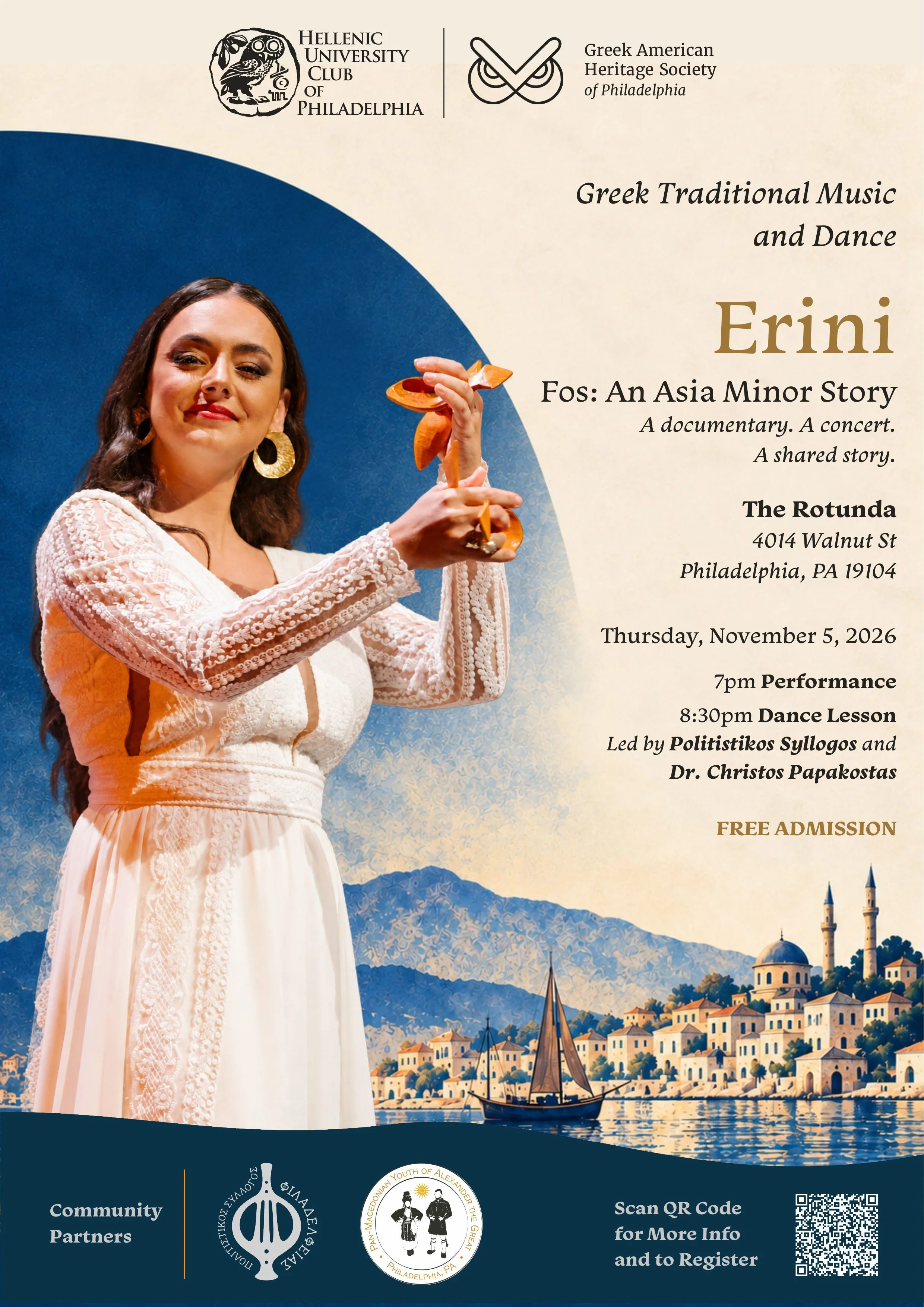 Program: Erini – Fos: An Asia Minor Story