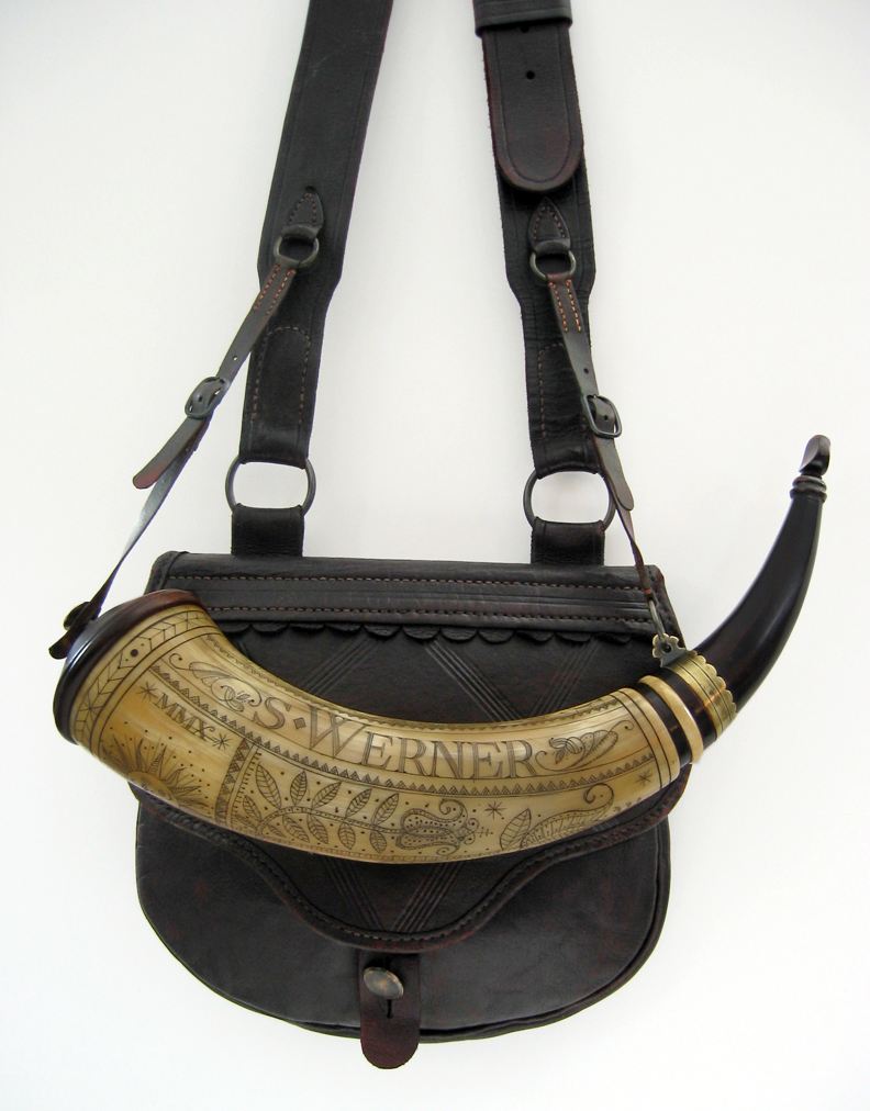 Germanic Style Bag and Horn