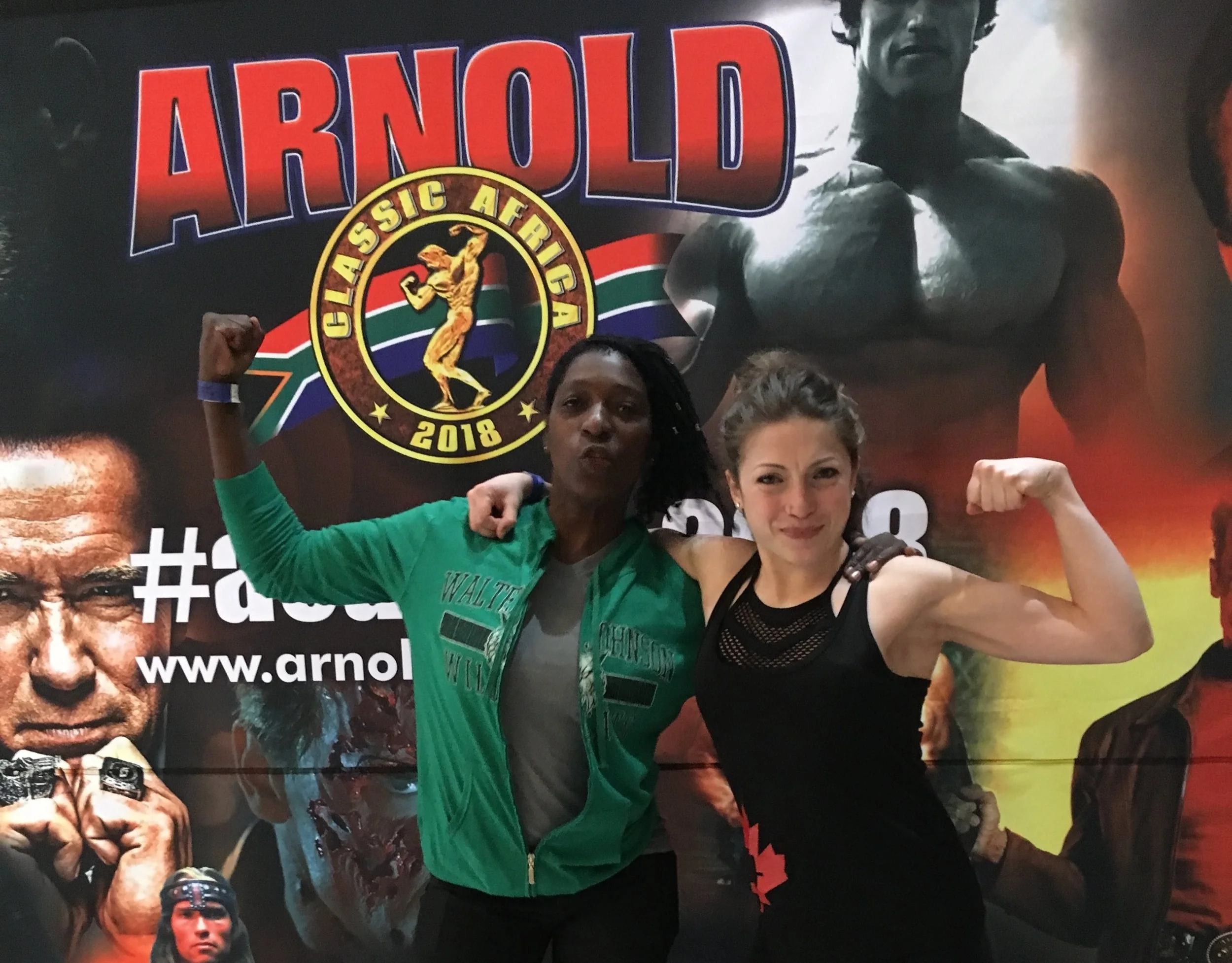 Smiles from South Africa - Audrey at the Arnolds