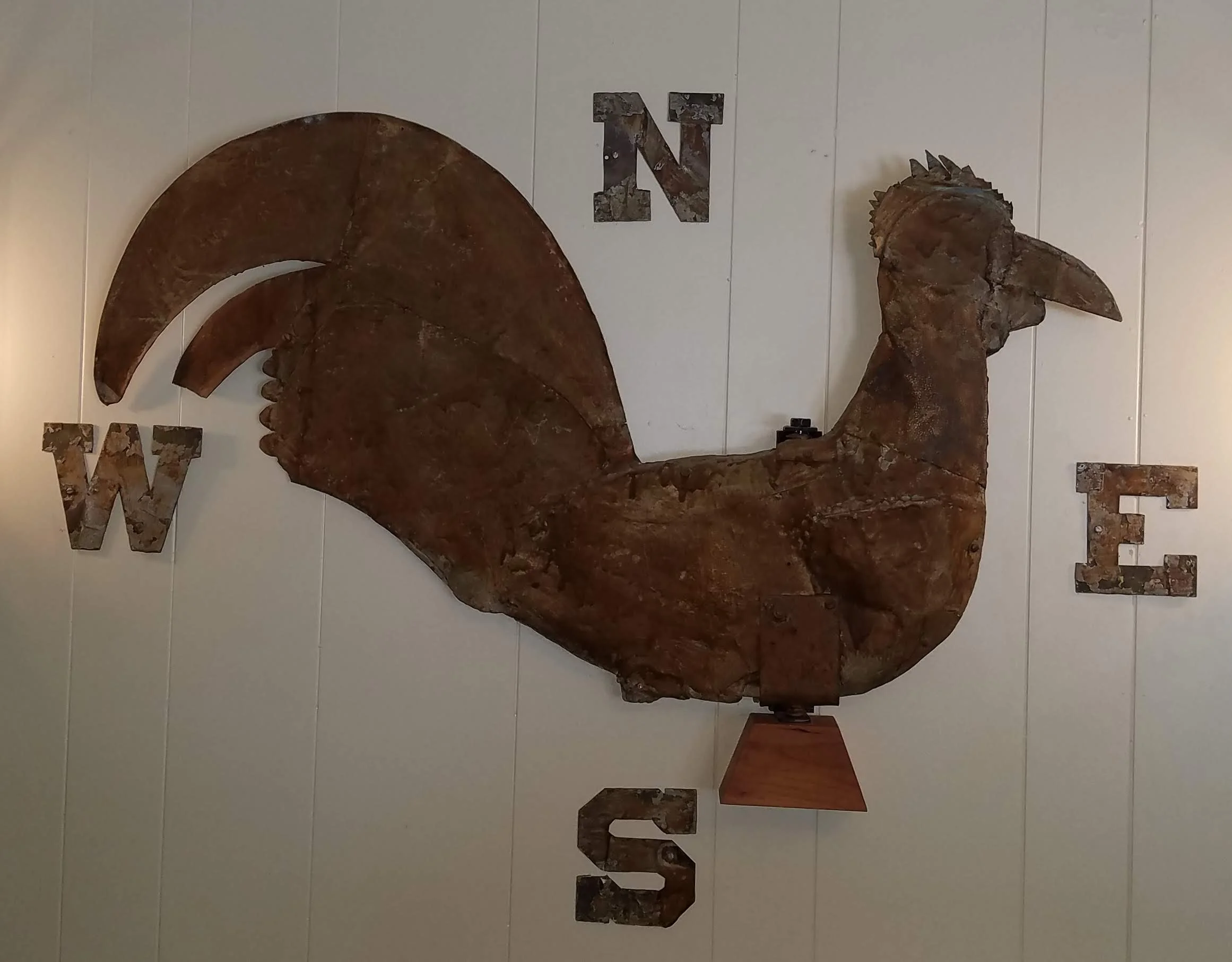 Our original rooster weathervane
