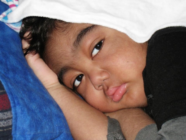 "Days before we lost our lil' love and our lives changed forever." / Photo Courtesy Lenore Davis
